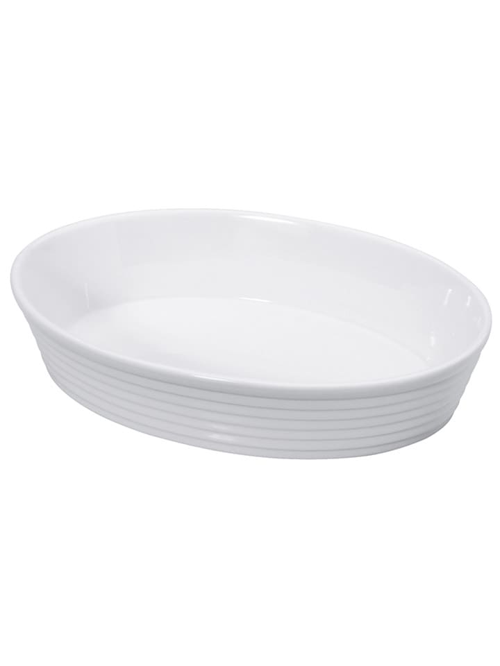 Küchenprofi Auflaufform "Burgund" in Weiß - Ø 35 cm - 35% | Kuechenhelfer