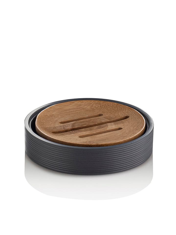 TFT Home Seifenschale "Fox" in Grau - Ø 11 cm - 16% | Badezimmer-accessoires