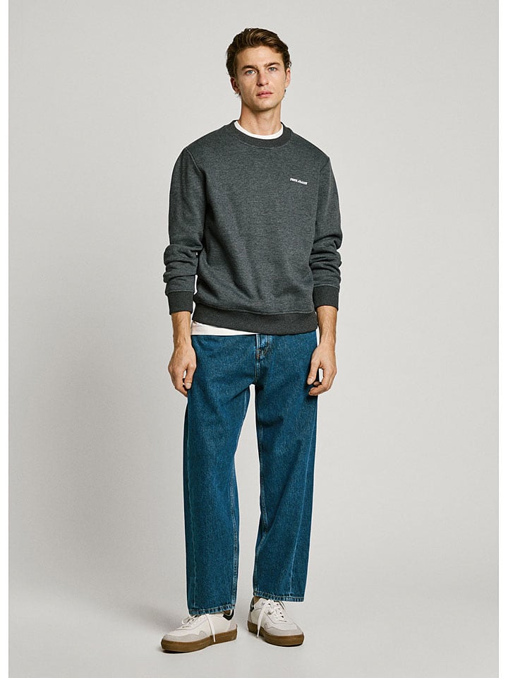 Pepe Jeans Sweatshirt "Damian" in Grau - 61% | Größe L | Herren-plussize