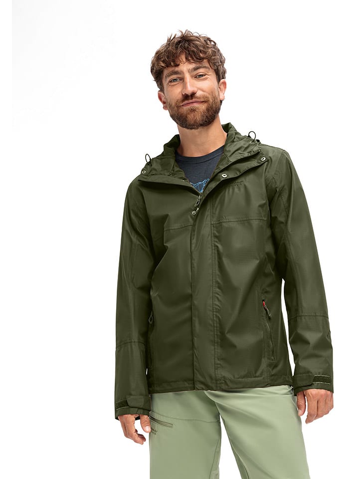 Maier Sports Funktionsjacke "Abbenstein" in Khaki - 73% | Größe 54 | Herren-outdoorjacken