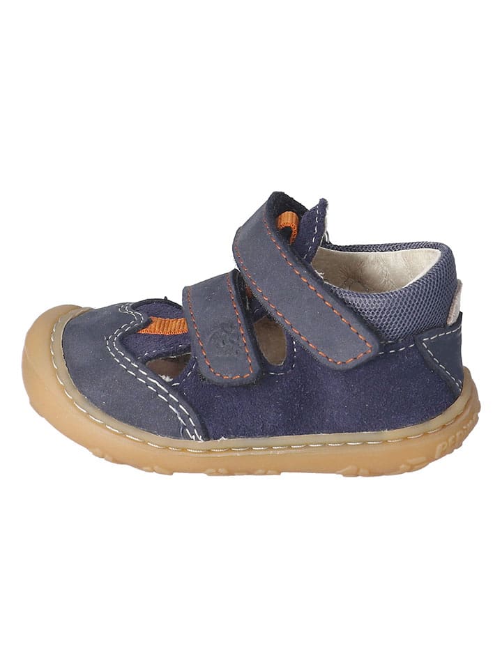 PEPINO Leder-Halbsandalen "Ebi" in Dunkelblau - 33% | Größe 26 | Babysneakers