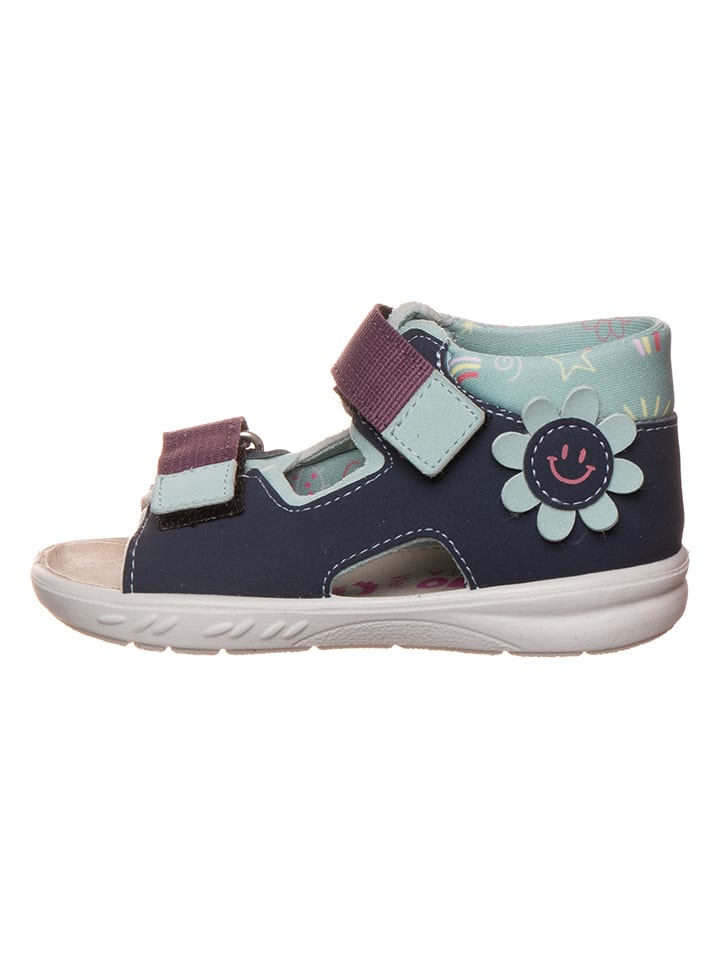 PEPINO Sandalen "Kittie" in Dunkelblau/ Lila/ Türkis - 41% | Größe 23 | Babysandalen