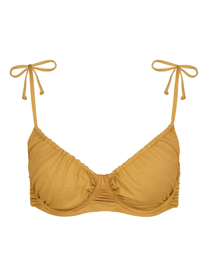 Barts Bikini-Oberteil "Elviot Young Wire" in Gelb - 74% | Größe 40 | Damen-bademode