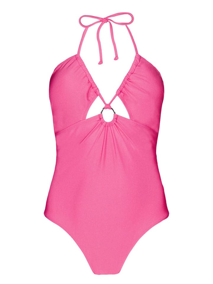 Barts Badeanzug "Isla V-Neck" in Pink - 80% | Größe 36 | Damen-bademode