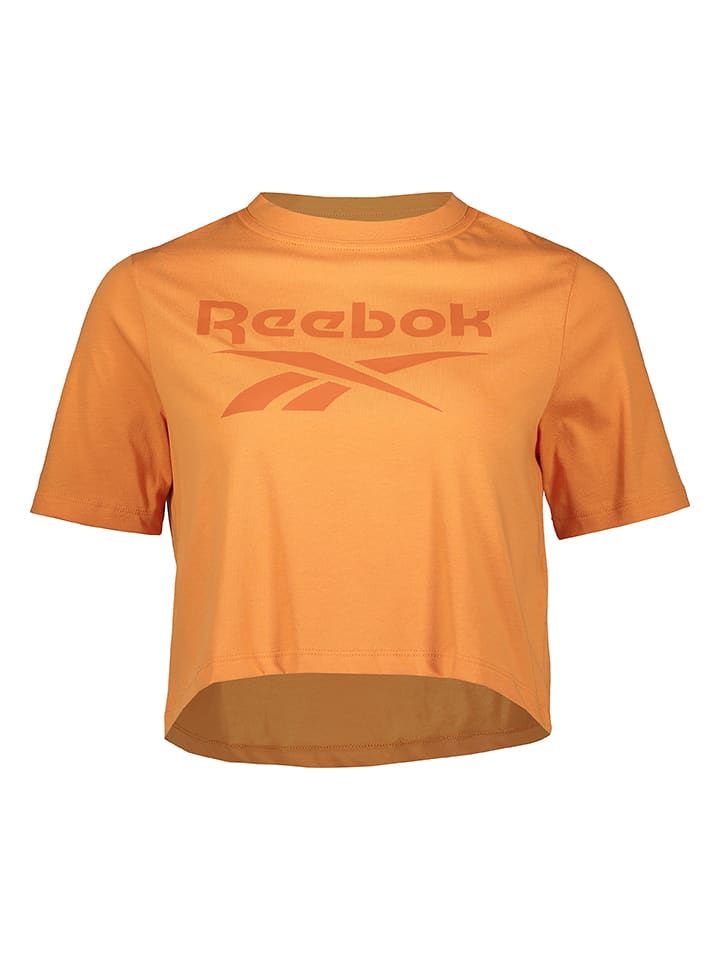 Reebok Shirt in Orange - 62% | Größe M | Damen-tops