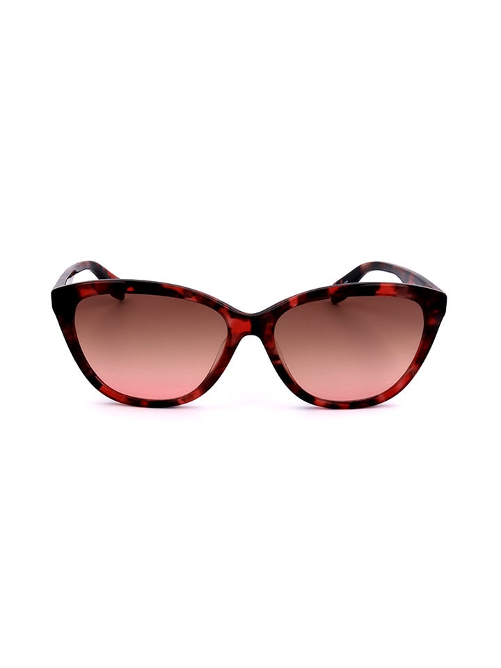 adidas Damen-Sonnenbrille in Rot/ Braun-Rosa - 70% | Größe 58 | Damen-brillen