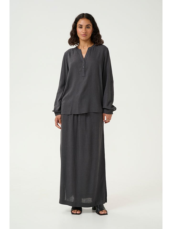 Kaffe Bluse "Milia" in Schwarz - 76% | Größe 36 | Damen-blusen
