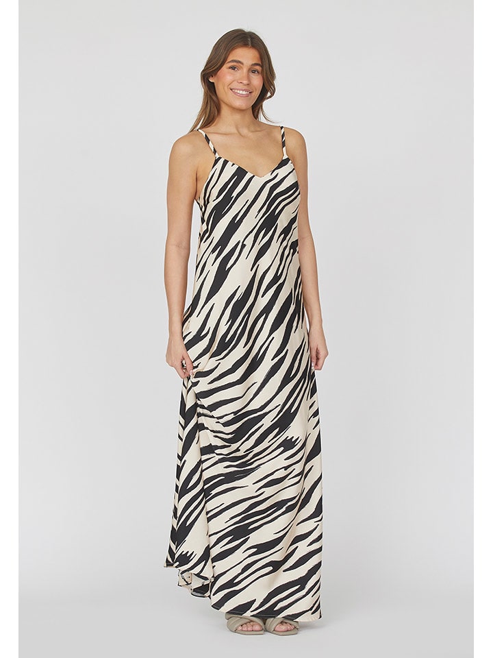 SisterS point Kleid in Creme/ Schwarz - 77% | Größe XS | Damen-kleider