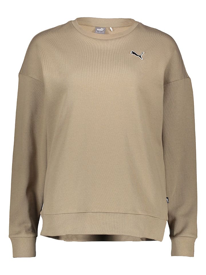 Puma Sweatshirt "Better Essentials" in Beige - 62% | Größe M | Damen-sweatshirts-jacken