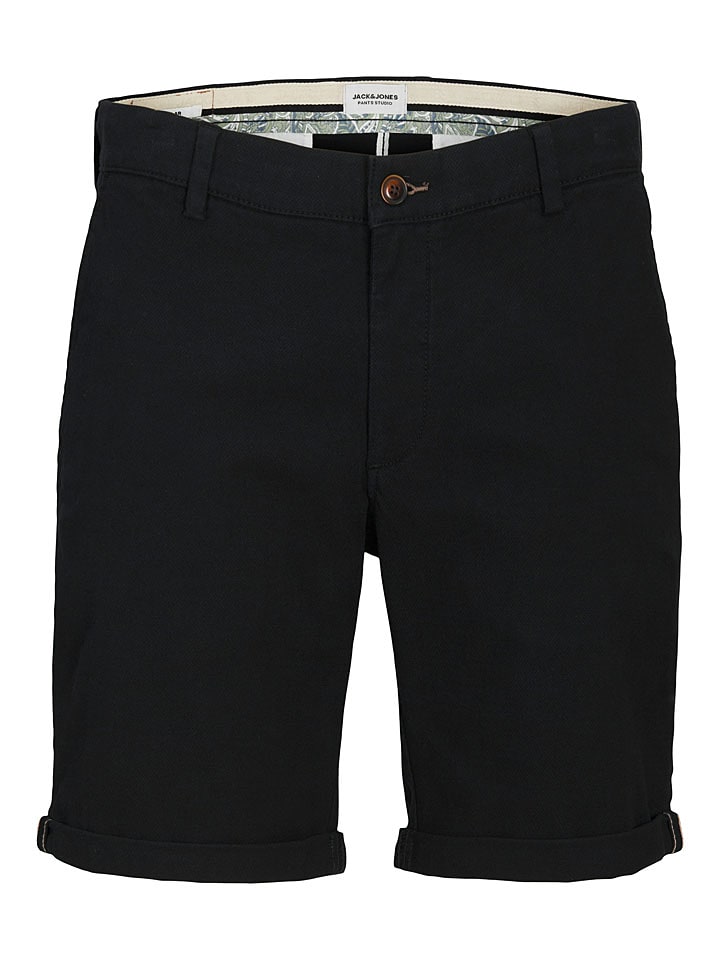 Jack & Jones Shorts "Fury" in Schwarz - 60% | Größe M | Herren-plussize