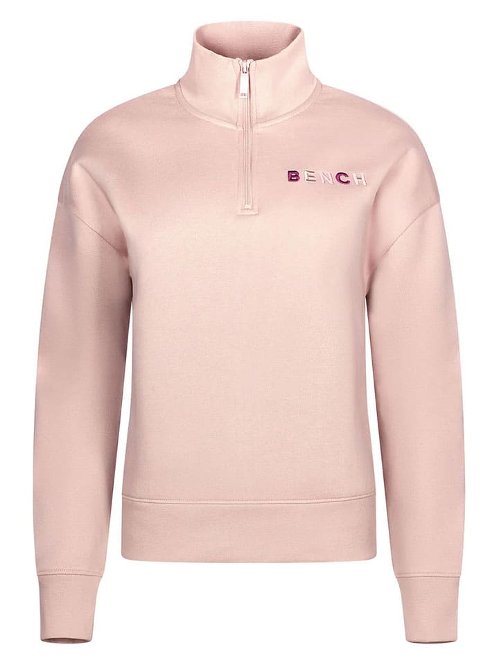 Bench Sweatshirt "Huntley" in Rosa - 74% | Größe 36 | Damen-sweatshirts-jacken