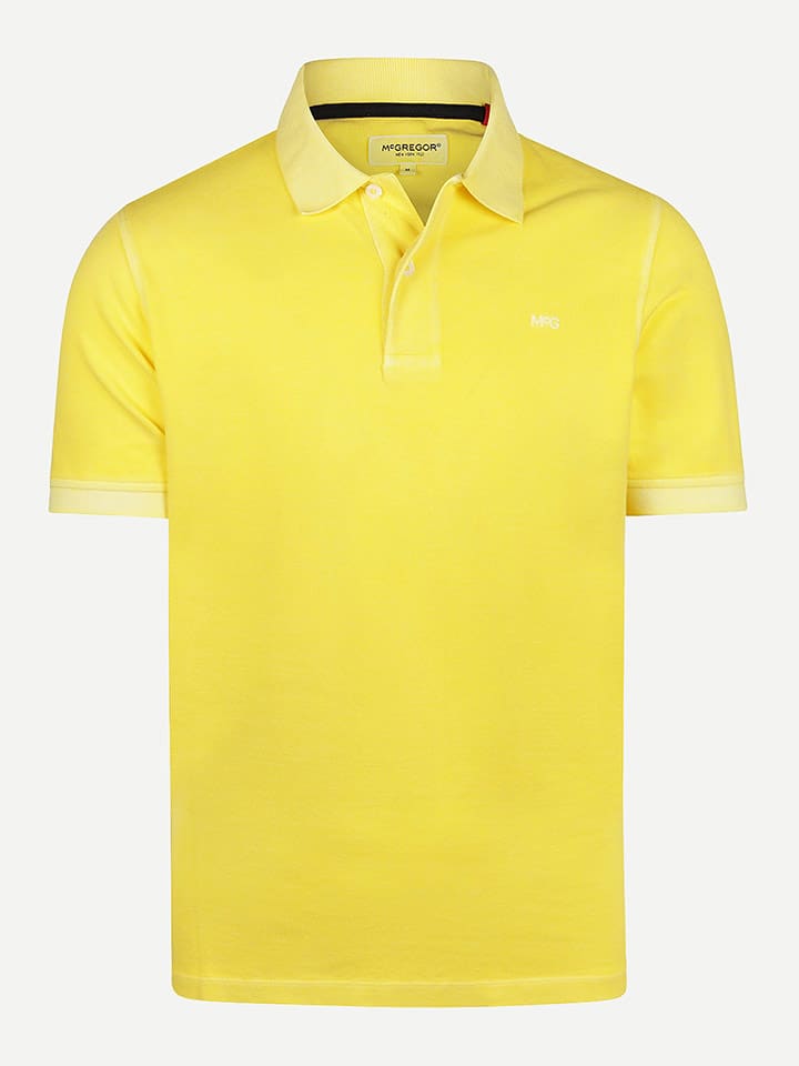 McGregor Poloshirt in Gelb - 65% | Größe XXL | Herren-plussize