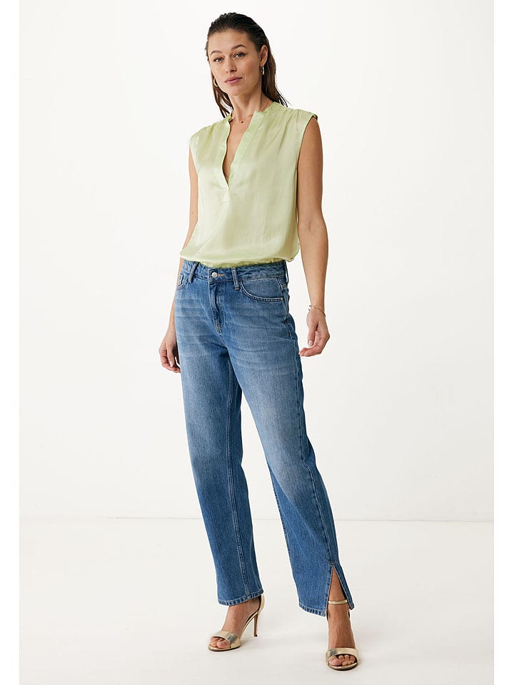 Mexx Blusentop in Hellgrün - 61% | Größe 42 | Damen-blusen