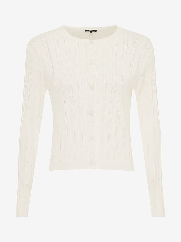 Mexx Cardigan in Creme - 84% | Größe XL | Damen-pullover-cardigans