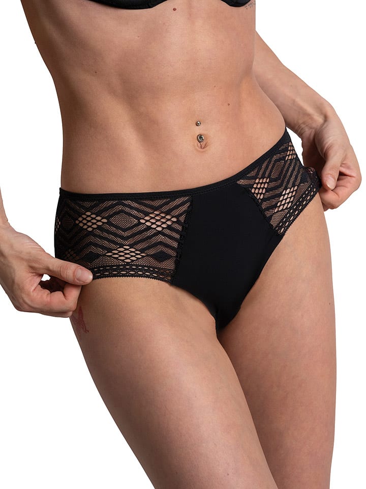 Passionata Panty "Odine" in Schwarz - 50% | Größe 42 | Damen-unterteile
