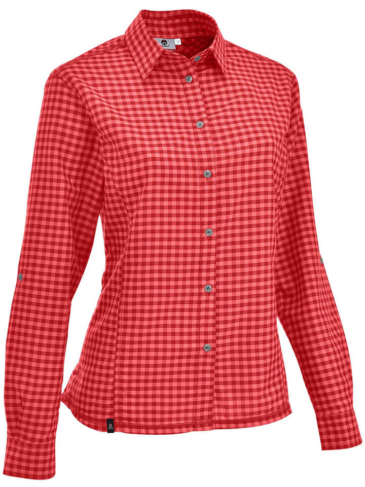 Maul Sport Funktionsbluse "Mosel" in Rot - 49% | Größe 40 | Damen-blusen