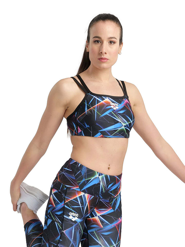 Arena Sport-BH in Schwarz - 48% | Größe L | Damen-sportunterwaesche