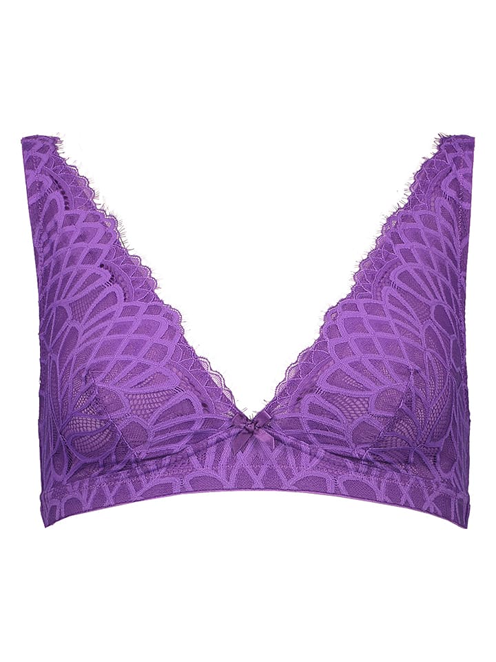 LASCANA Bügelloser BH "Capsule" in Lila - 66% | Größe 80F | Damen-bhs