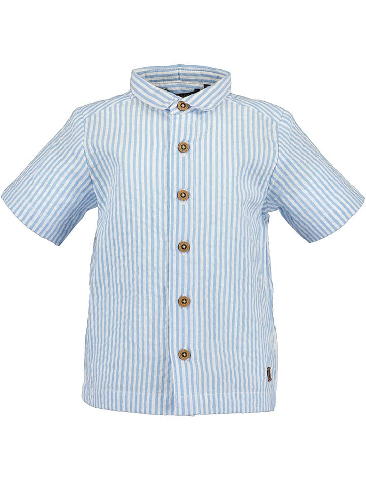 Blue Seven Hemd in Hellblau - 65% | Größe 86 | Baby-hemden-blusen