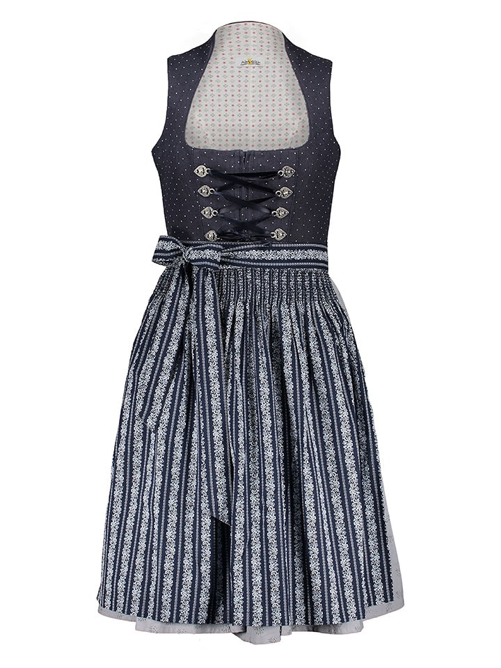 Almsach Dirndl in Dunkelblau - 61% | Größe 40 | Damen-dirndl