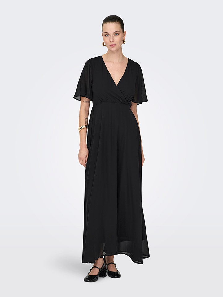 ONLY Kleid "Star" in Schwarz - 50% | Größe M | Damen-kleider