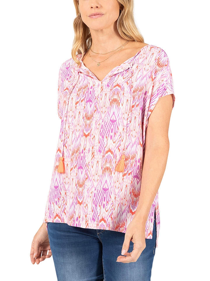 Timezone Shirt in Rosa - 53% | Größe L | Damen-tops