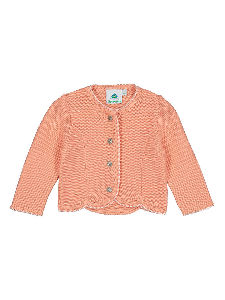 Isartrachten Janker in Apricot - 50% | Größe 80 | Baby-pullover-cardigans