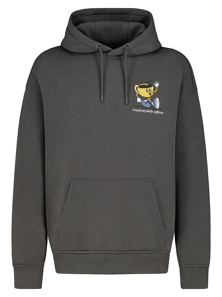 Authentic Style Hoodie in Anthrazit - 65% | Größe XL | Herren-sweatshirts-jacken