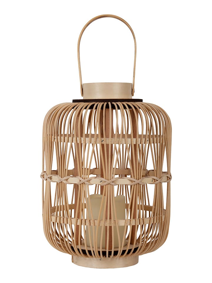 näve LED-Dekoleuchte "Korbinian" in Beige - (H)42,5 x Ø 31 cm - 21% | Dekofiguren