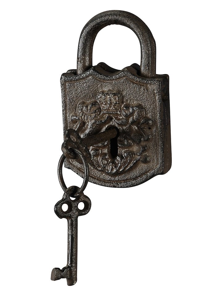 POSIWIO Gartendekohänger ''Schloss'' in Braun - (B)7 x (H)13 x (T)2 cm - 18% | Gartendeko