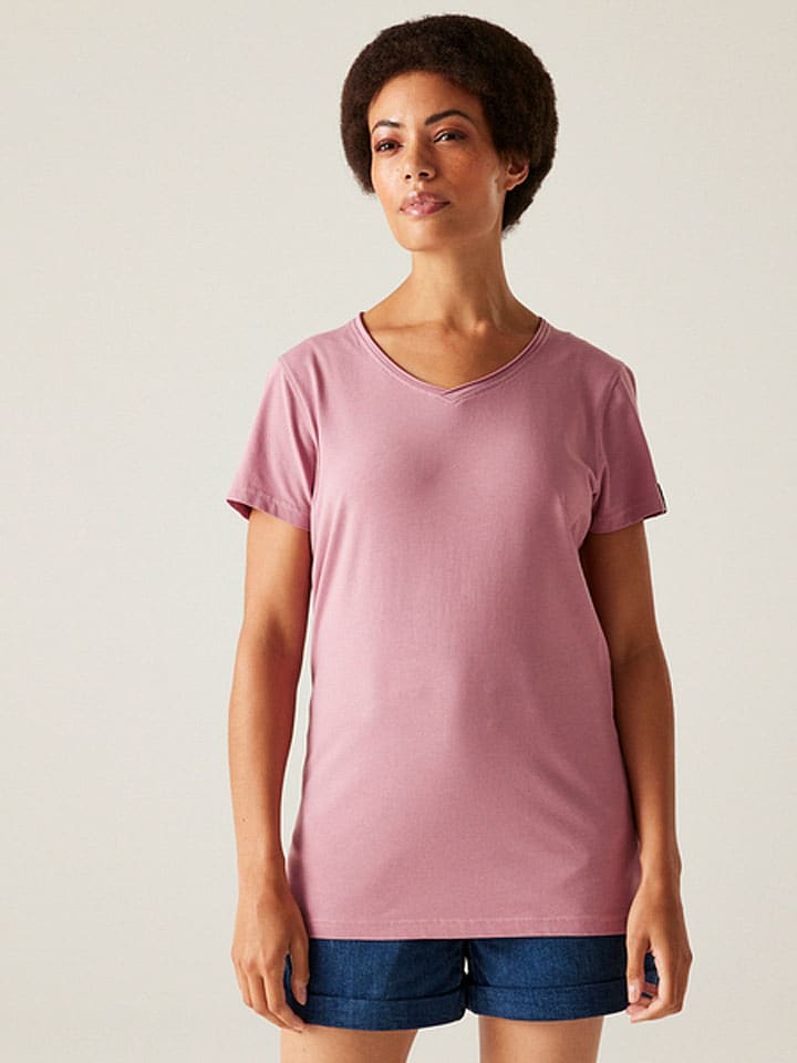 Regatta Shirt "Elkie" in Rosa - 81% | Größe 34 | Damen-tops