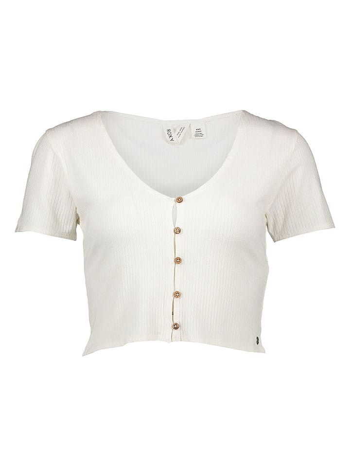 Roxy Crop-Top in Weiß - 65% | Größe L | Damen-tops