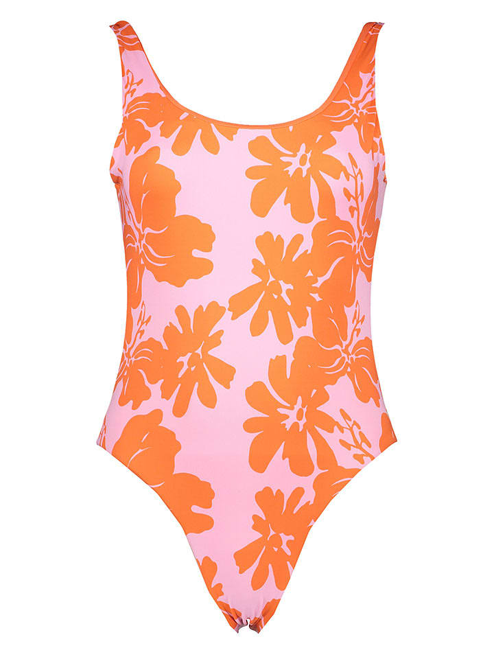 Roxy Badeanzug in Orange/ Rosa - 79% | Größe XL | Damen-bademode
