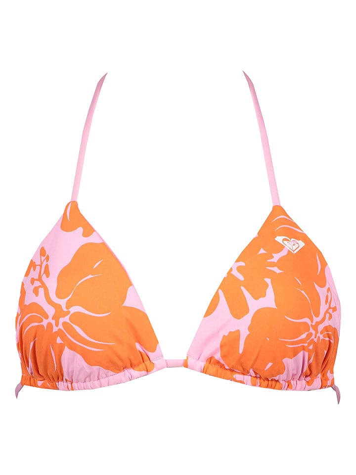 Roxy Bikini-Oberteil in Orange/ Rosa - 65% | Größe S | Damen-bademode