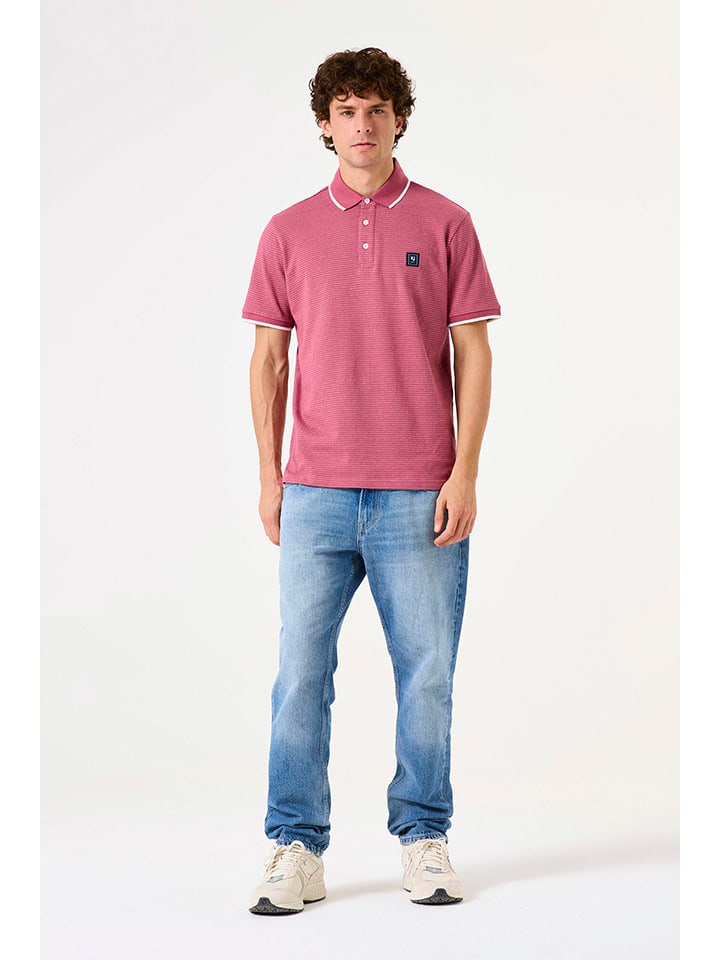 Garcia Poloshirt in Rosa - 65% | Größe XL | Herren-plussize