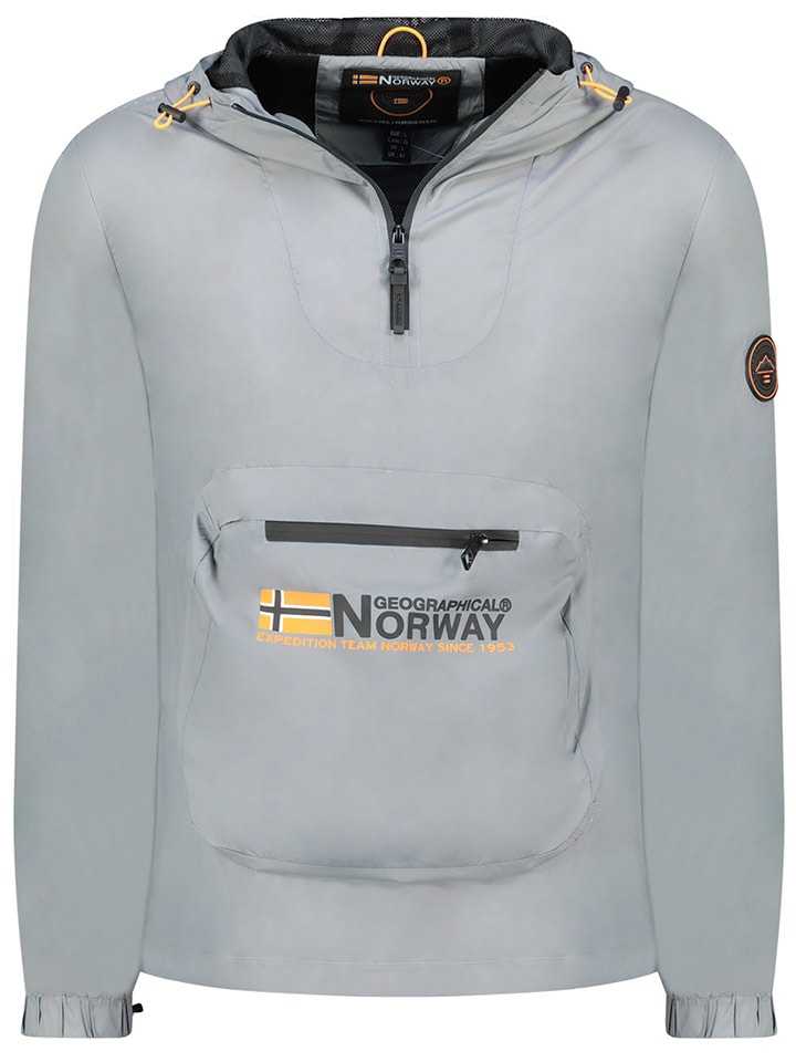 Geographical Norway Kurtka przejściowa "Caldero" w kolorze szarym rozmiar: XL