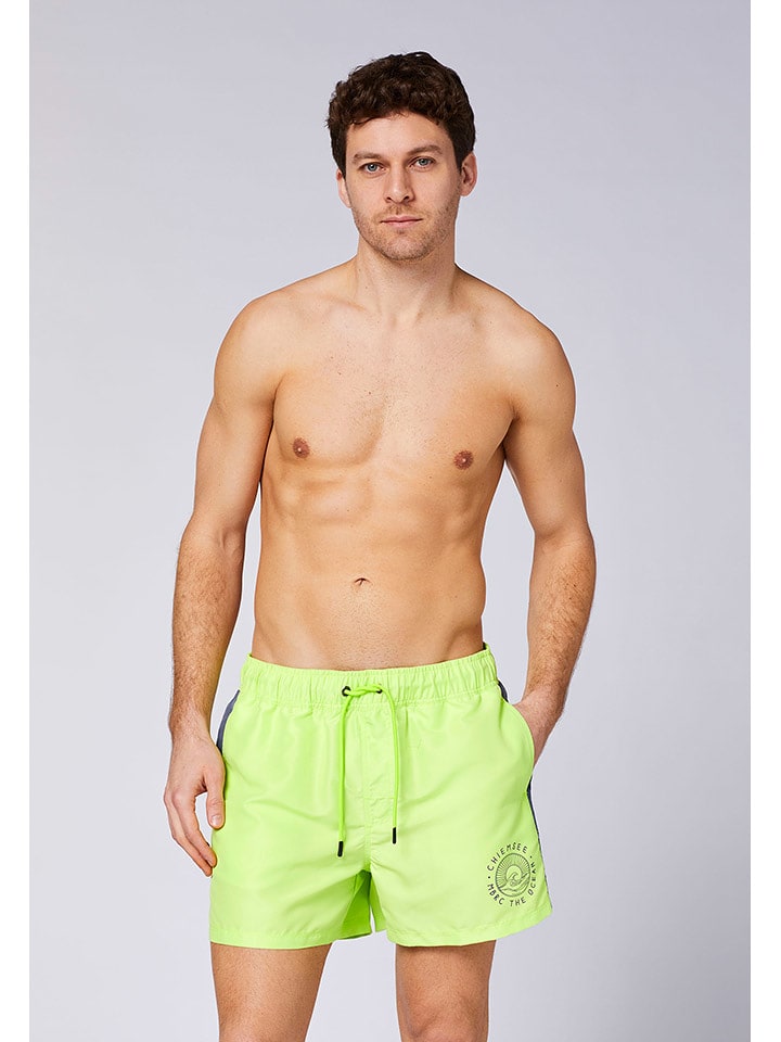 Chiemsee Badeshorts in Grün - 39% | Größe M | Herren-bademode-sport