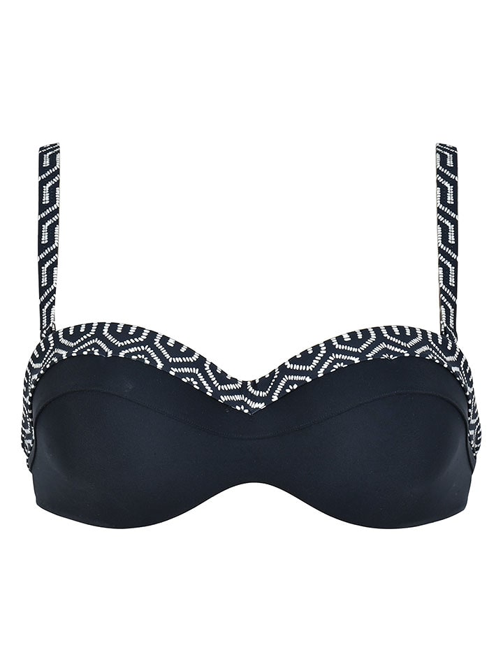 Naturana Bikini-Oberteil in Schwarz - 55% | Größe 46B-Cup | Damen-bademode