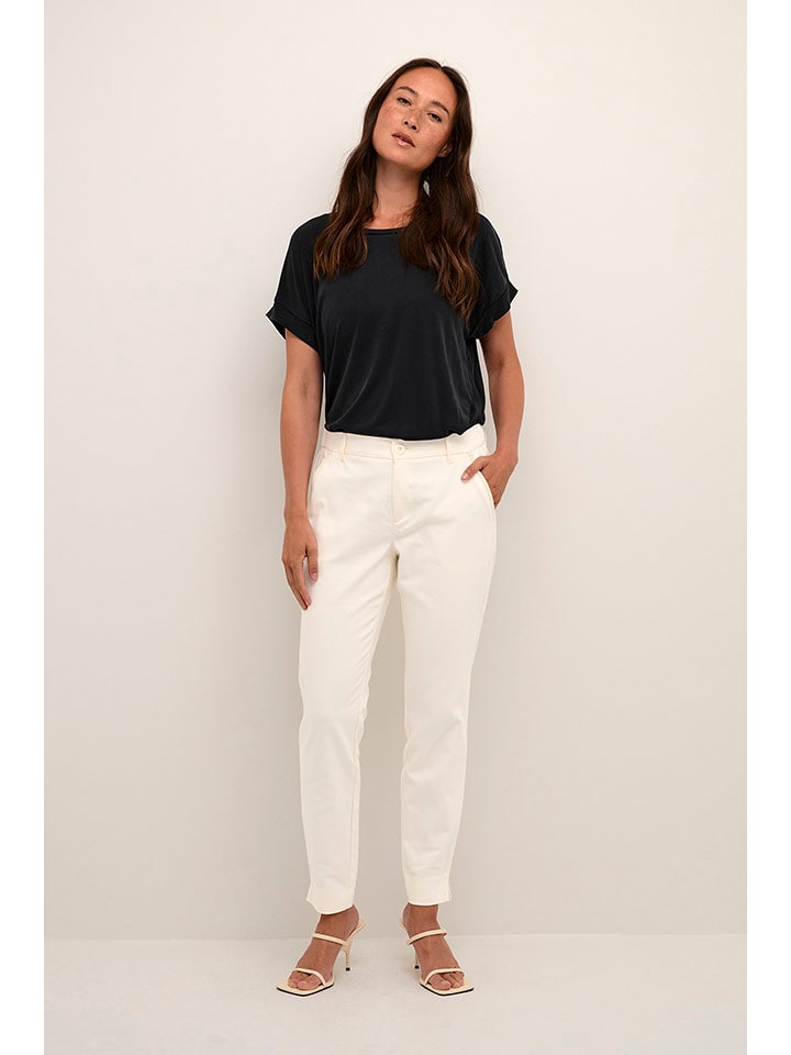 CULTURE Hose in Beige - 69% | Größe 38 | Damenhosen