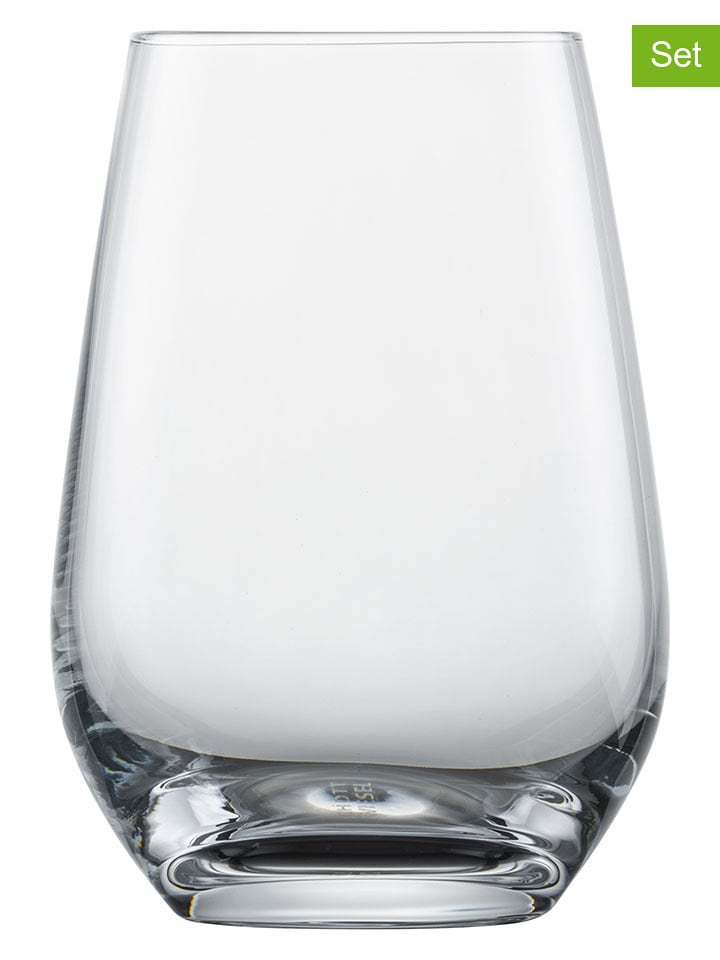 Schott Zwiesel 4er-Set: Wassergläser "Forte" - 397 ml - 9% | Gedeckter-tisch