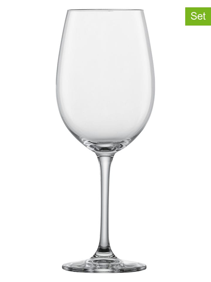 Schott Zwiesel 6er-Set: Rotweingläser "Classico" - 408 ml - 14% | Gedeckter-tisch
