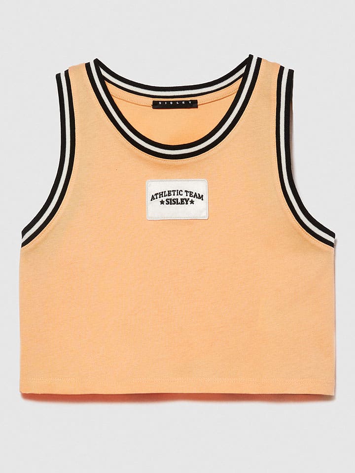 Sisley Top w kolorze pomarańczowym rozmiar: 150