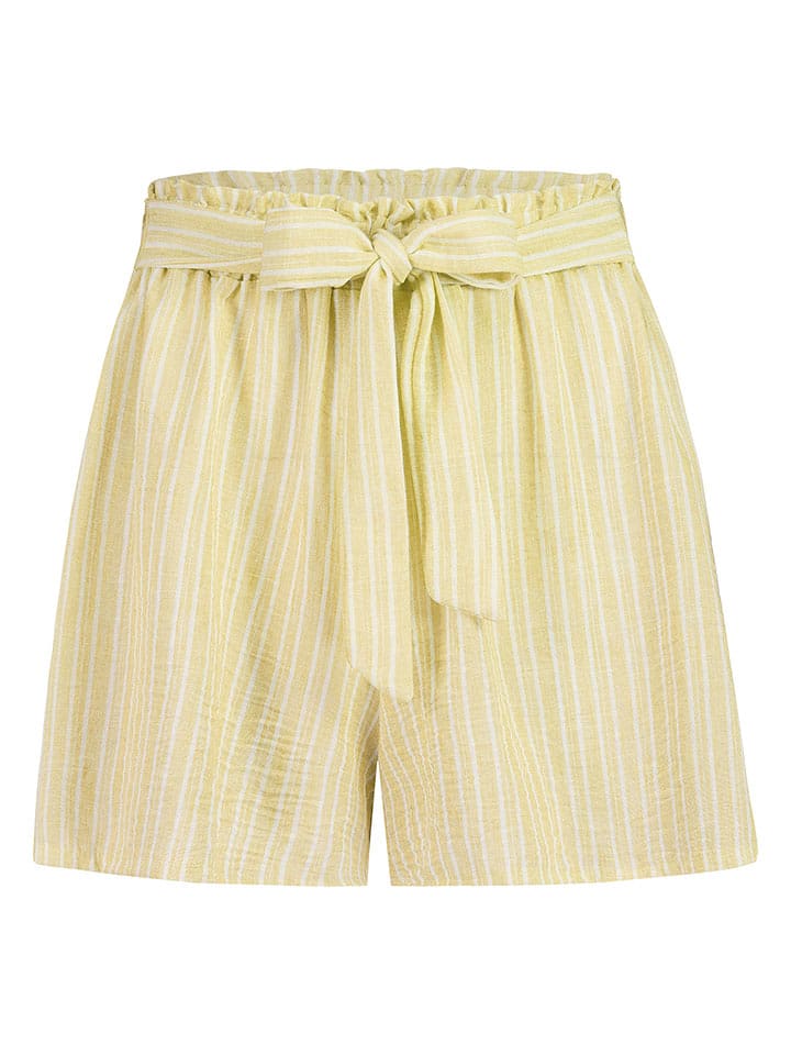 Sublevel Shorts in Gelb/ Weiß - 72% | Größe M/L | Shorts