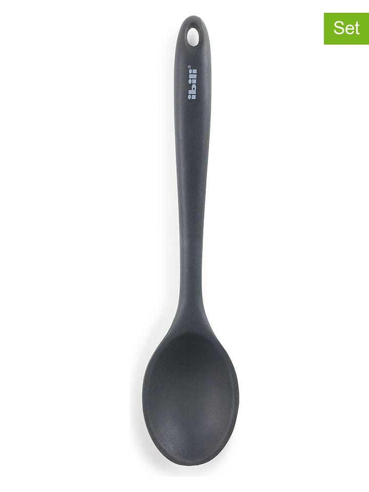 Ibili 2er-Set: Backlöffel in Dunkelblau - (H)12 cm - 17% | Kuechenhelfer