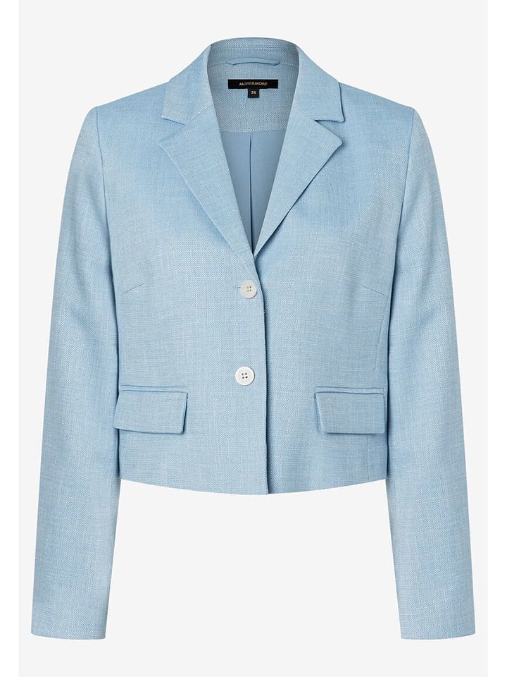 More & More Blazer in Hellblau - 67% | Größe 42 | Damenjacken