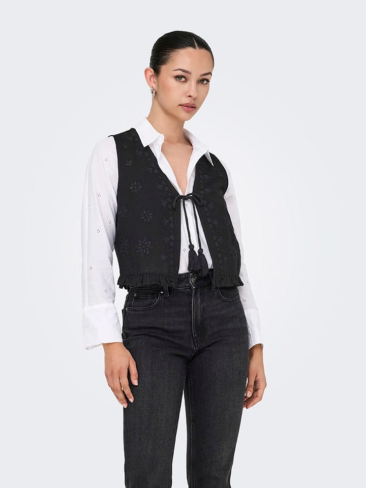 ONLY Top in Schwarz - 80% | Größe M | Damen-tops