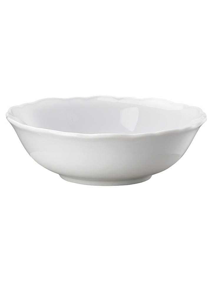 Rosenthal Schale ''Maria Theresia'' in Weiß - (H)5 x Ø 16 cm - 12% | Gedeckter-tisch