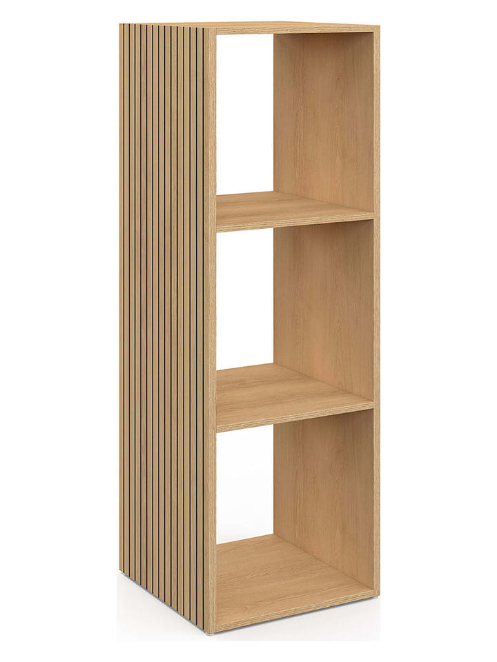 IDOMYA Essentials Standregal "Faustine" in Hellbraun - (B)88 x (H)30 x (T)30 cm - 62% | Regale