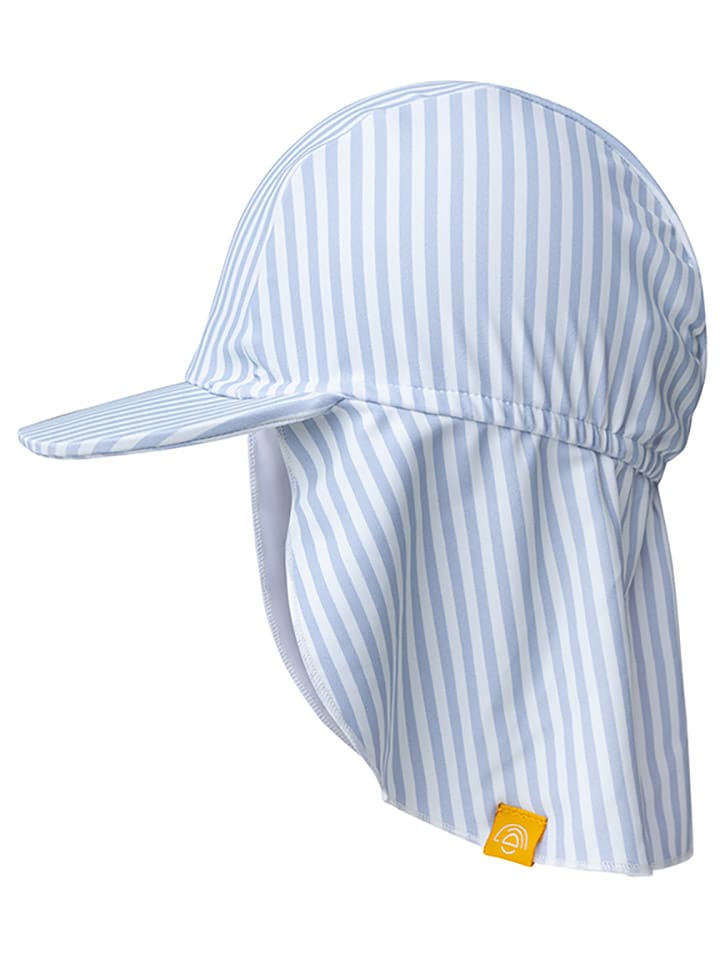 Swim Essentials Nackenschutzcap ''Crosslines" in Hellblau - 23% | Größe 80-92 | Baby-caps-huete