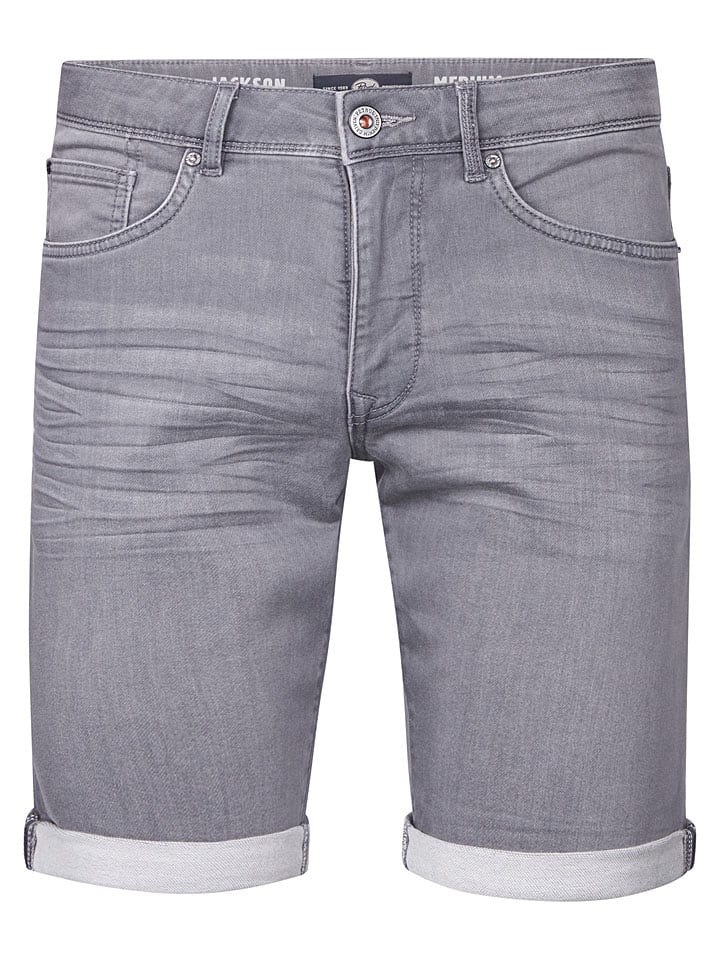 Petrol Industries Jeans-Bermudas in Grau - 40% | Größe XXL | Herren-shorts